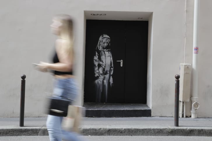 Banksy Paris - Thomas Samson