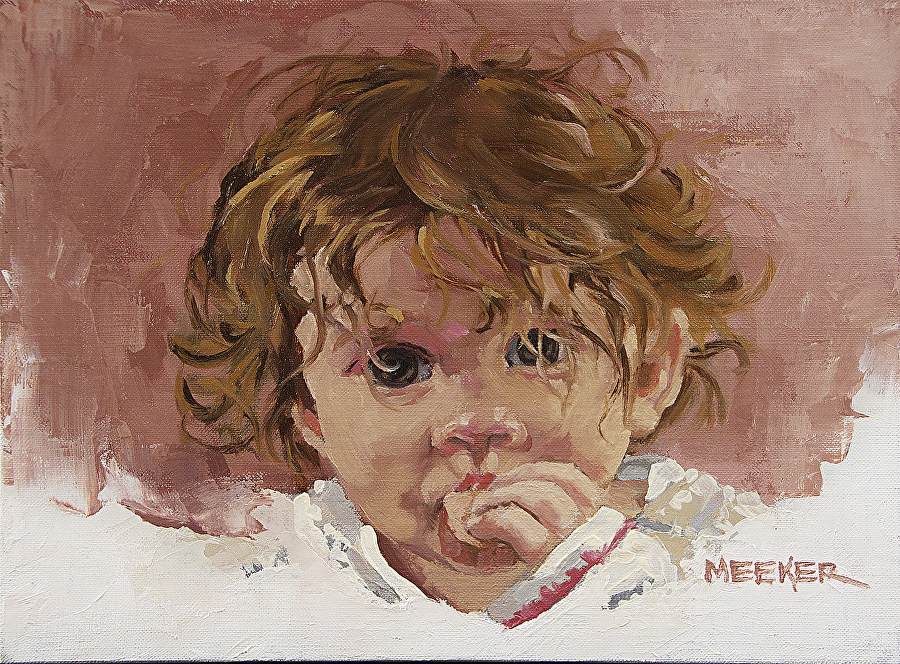 sadie-commission 9 x 12